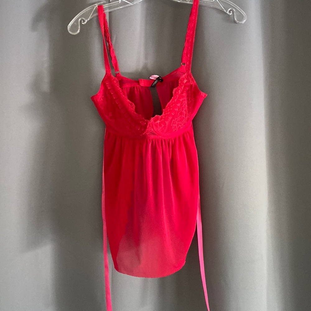 Red Victoria secret lingerie